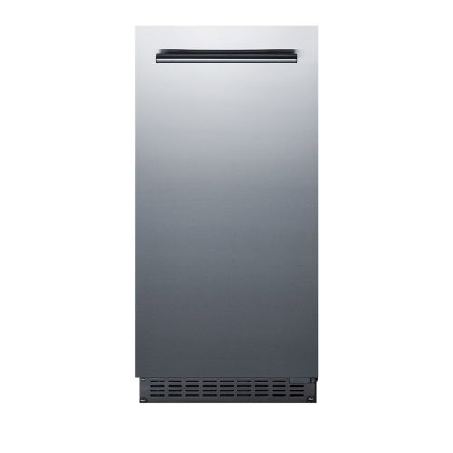Máquina de Hielo Summit para Exteriores / Interiores, .98 Pies Cúbicos, Descongelamiento Sin Escarcha, Acero Inoxidable
